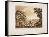 Plate No. 73 from Liber Veritatis, 1774-Richard Earlom-Framed Stretched Canvas