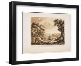 Plate No. 73 from Liber Veritatis, 1774-Richard Earlom-Framed Giclee Print