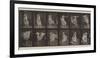 Plate Number 188. Dancing , 1887-Eadweard Muybridge-Framed Photographic Print