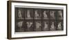 Plate Number 188. Dancing , 1887-Eadweard Muybridge-Framed Photographic Print