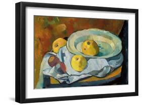 Plate of Apples, 1891-Paul Serusier-Framed Giclee Print