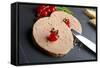 Plate of Goose Liver-margouillat photo-Framed Stretched Canvas