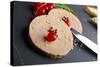 Plate of Goose Liver-margouillat photo-Stretched Canvas