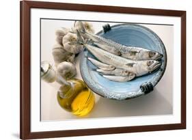 Plate of Mackerel-Erika Craddock-Framed Photographic Print