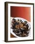 Plate of Mussels, Glasgow, Scotland, United Kingdom-Yadid Levy-Framed Photographic Print