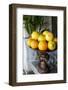 Plate of oranges Cabo San Lucas, Mexico.-Julien McRoberts-Framed Photographic Print