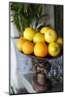 Plate of oranges Cabo San Lucas, Mexico.-Julien McRoberts-Mounted Photographic Print