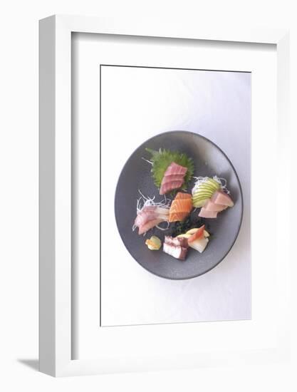 Plate of Raw Fish, Japan-Aaron McCoy-Framed Photographic Print