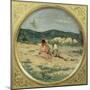 Plate Painted with Figures of Shepherds-Niccolo Cannicci-Mounted Giclee Print