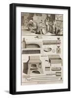 Plate Showing Bakers-null-Framed Premium Giclee Print