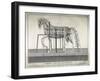 Plate Showing Iron Framework of Equestrian Statue and Pillars Supporting it from Denis Diderot-null-Framed Giclee Print
