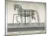 Plate Showing Iron Framework of Equestrian Statue and Pillars Supporting it from Denis Diderot-null-Mounted Giclee Print