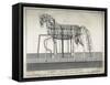 Plate Showing Iron Framework of Equestrian Statue and Pillars Supporting it from Denis Diderot-null-Framed Stretched Canvas