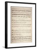 Plate Showing Sheet Music with Three Examples of Ancient Greek Music and a Chinese Air-null-Framed Giclee Print