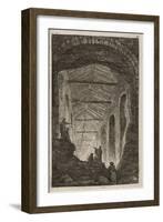 Plate Ten from Evenings in Rome, 1763-64-Hubert Robert-Framed Premium Giclee Print