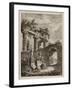 Plate Three from Evenings in Rome, 1763-64-Hubert Robert-Framed Giclee Print