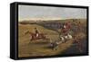 'Plate V: Grand Leicestershire Steeplechase, 1829', 1830, (1922)-Charles Bentley-Framed Stretched Canvas