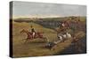 'Plate V: Grand Leicestershire Steeplechase, 1829', 1830, (1922)-Charles Bentley-Stretched Canvas