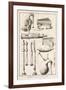 Plate Vi: Wind Instruments from the Encyclopedia of Denis Diderot-Robert Benard-Framed Giclee Print