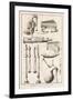 Plate Vi: Wind Instruments from the Encyclopedia of Denis Diderot-Robert Benard-Framed Giclee Print