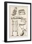 Plate Vi: Wind Instruments from the Encyclopedia of Denis Diderot-Robert Benard-Framed Giclee Print