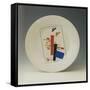 Plate with Suprematist Decoration-Kasimir Severinovich Malevich-Framed Stretched Canvas