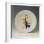 Plate with Suprematist Decoration-Kasimir Severinovich Malevich-Framed Giclee Print