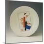 Plate with Suprematist Decoration-Kasimir Severinovich Malevich-Mounted Giclee Print