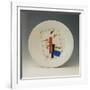 Plate with Suprematist Decoration-Kasimir Severinovich Malevich-Framed Giclee Print