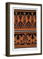 Plate Xiv from 'studies in Design', C.1874-76 (Litho)-Christopher Dresser-Framed Giclee Print