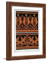 Plate Xiv from 'studies in Design', C.1874-76 (Litho)-Christopher Dresser-Framed Giclee Print