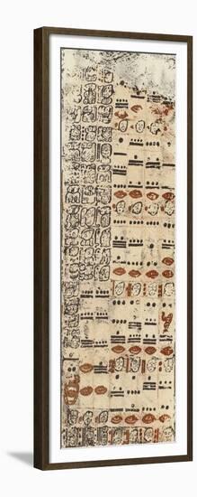 Plate XXIV of the Dresden Codex-null-Framed Giclee Print