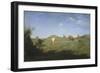 Plateau in Bugey, 1859-1860-Antonio Fontanesi-Framed Giclee Print