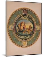'Plateau in Majolica Ware', 1863-Robert Dudley-Mounted Giclee Print