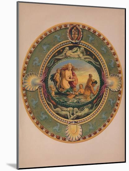 'Plateau in Majolica Ware', 1863-Robert Dudley-Mounted Giclee Print