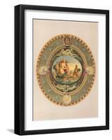 Plateau in Majolica Ware, Presented by the Earl of Mount Edgecumbe-Robert Dudley-Framed Giclee Print