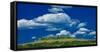 Plateau with clouds - San Juan Mountains, Colorado, USA-null-Framed Stretched Canvas