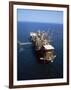 Platform and Drill Rig, Morecambe Bay Gas Field, Lancashire, England, United Kingdom-Nick Wood-Framed Photographic Print