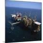 Platform and Drilling Rigs, Morecambe Bay Gas Field, England, United Kingdom, Europe-Nick Wood-Mounted Photographic Print