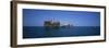 Platform and Drilling Rigs, Morecambe Bay Gas Field, England, United Kingdom, Europe-Nick Wood-Framed Photographic Print