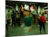 Platform Crowd at Grand Central Terminal, New York City, New York, USA-Angus Oborn-Mounted Photographic Print