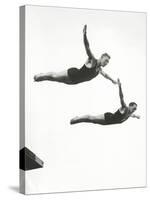 Platform Diving at the Berlin Olympic Games, 1936-null-Stretched Canvas