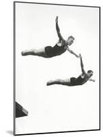 Platform Diving at the Berlin Olympic Games, 1936-null-Mounted Photographic Print