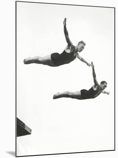 Platform Diving at the Berlin Olympic Games, 1936-null-Mounted Photographic Print