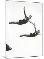 Platform Diving at the Berlin Olympic Games, 1936-null-Mounted Photographic Print