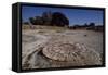 Platform for Grinding Grain in the Harappa Archaeological Site, Pakistan, Indus Civilization-null-Framed Stretched Canvas