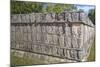 Platform of Skulls, Chichen Itza, Yucatan, Mexico, North America-Richard Maschmeyer-Mounted Photographic Print