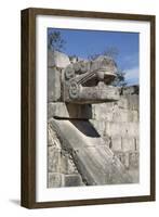 Platform of the Eagles and Jaguars, Chichen Itza, Yucatan, Mexico, North America-Richard Maschmeyer-Framed Photographic Print