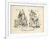 Platforms Illustrated, 1864-Currier & Ives-Framed Giclee Print