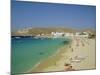 Plati Yialos Beach, Mykonos, Cyclades Islands, Greece, Europe-Fraser Hall-Mounted Photographic Print